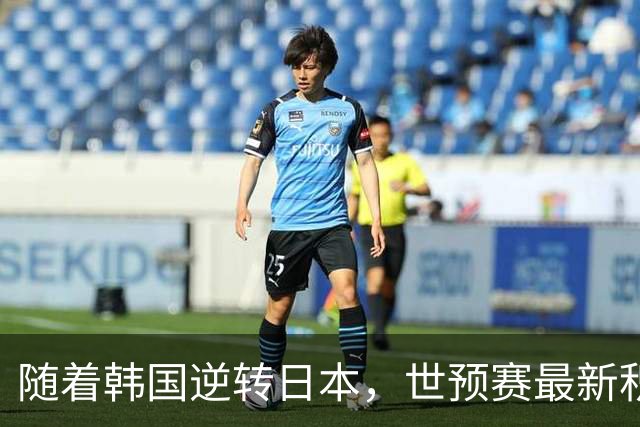 随着韩国逆转日本，世预赛最新积分榜：中国男篮第三晋级 省队垫底